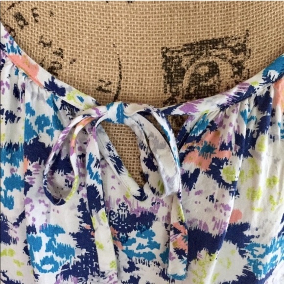 •Cynthia Rowley• floral boho blouse - Picture 3 of 5